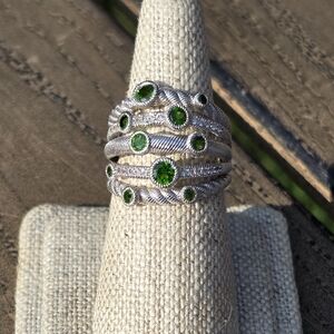 Judith Ripka Sterling Braided Ring